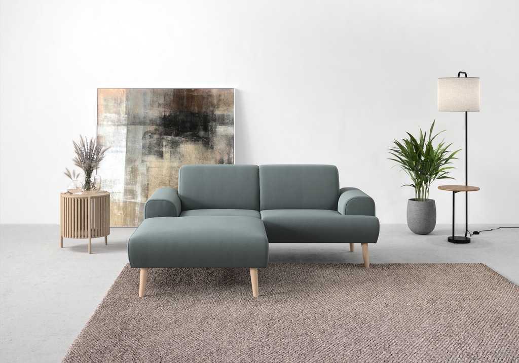 Bild von andas Ecksofa "Swift L-Form", Federkern-Polsterung, B/T/H: 192/83/176 cm