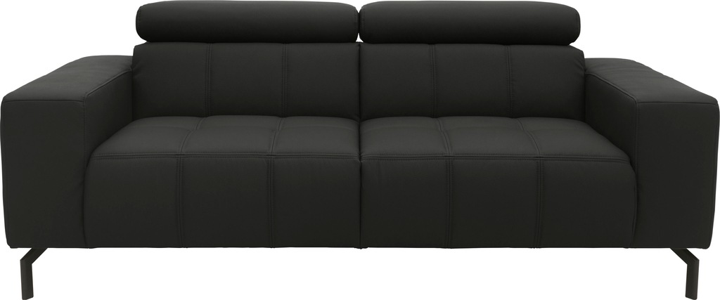 Bild von DOMO collection 2-Sitzer "Cunelli", wahlweise inklusive 6-fach verstellbarer Kopfteilverstellung