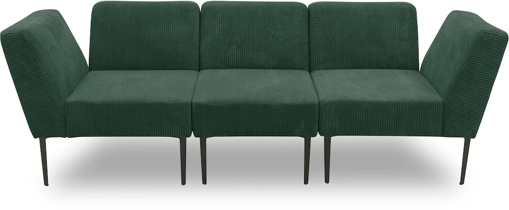 Bild von DOMO collection Sessel "700010 Lieferzeit nur 2 Wochen, auch einzeln stellbar", für individuelle Zusammenstellung eines persönlichen Sofas, Cord-Bezug