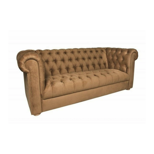 Bild von Stilvolles Chesterfield Sofa in Beige – Der Dreisitzer von JVmoebel