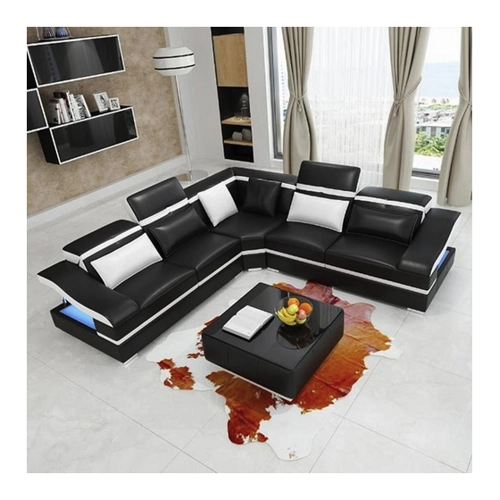 Bild von JVmoebel Ecksofa L-Form mit Couchtisch