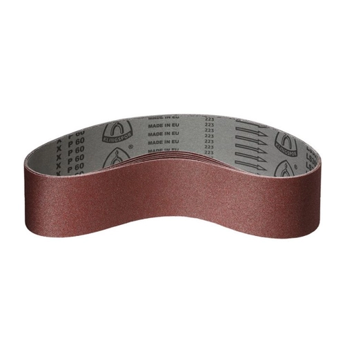 Bild von Klingspor Schleifband LS307X – 75 x 2000 mm – Körnung P120 – 5 Stück – für Holz & Metall