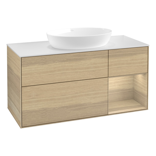 Bild von Villeroy & Boch Finion Waschtischunterschrank FA7 - Stilvolles Badmöbel