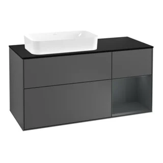 Bild von V&B Waschtischunterschrank Wandbeleuchtung Finion 120cm, Pl b m, Rg r md b m La, A m