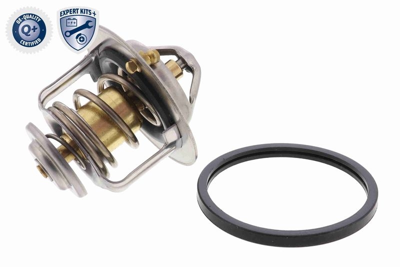 Bild von ACKOJA A38-99-0002 Kühlwasserthermostat Thermostat, Thermostat, Kühlmittel, Kühler Thermostat 76 mit Dichtung NISSAN: 100NX