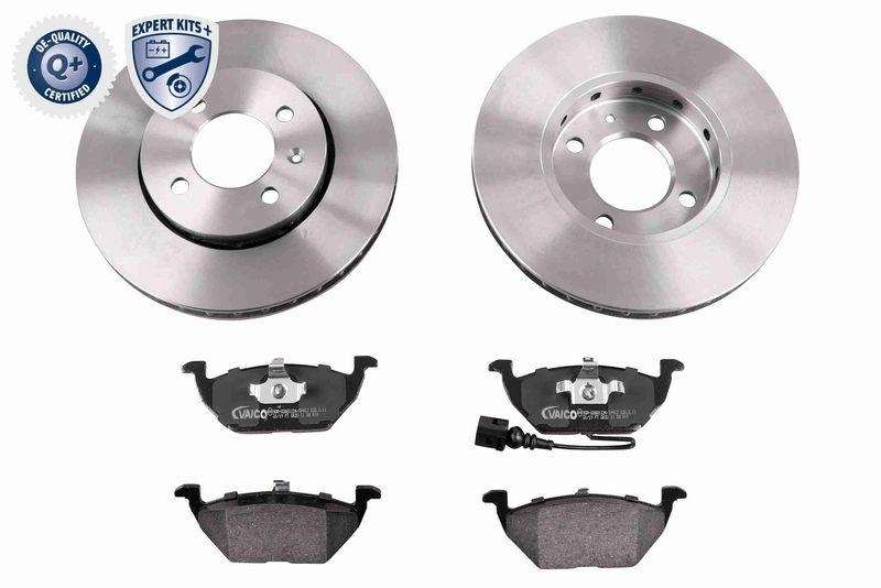 Bild von VAICO V10-5591 Bremsscheiben und -beläge Bremsensatz, Bremsensatz, Scheibenbremse, Bremsen Set VOLKSWAGEN: up! Hatchback