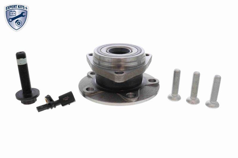 Bild von VEMO V10-72-0293 Radlagersatz Radlager, Radlager & Radlagersatz Vorderachse rechts mit Sensor, Raddrehzahl 137 VOLKSWAGEN: Golf 7, Tiguan II