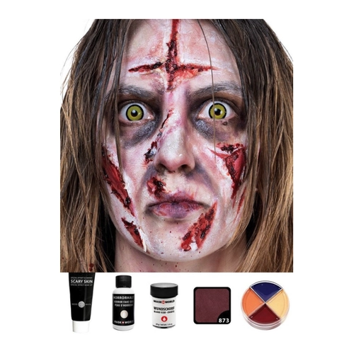 Bild von Maskworld Theaterschminke Make-up Set Exorzist