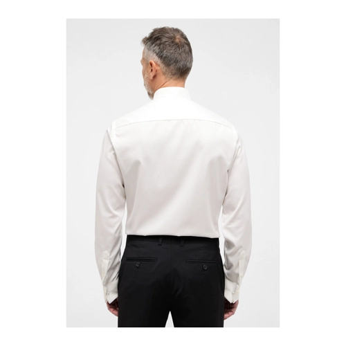 Bild von SLIM FIT Cover Shirt in beige unifarben