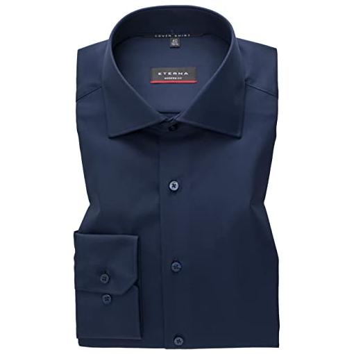 Bild von MODERN FIT Cover Shirt in navy unifarben