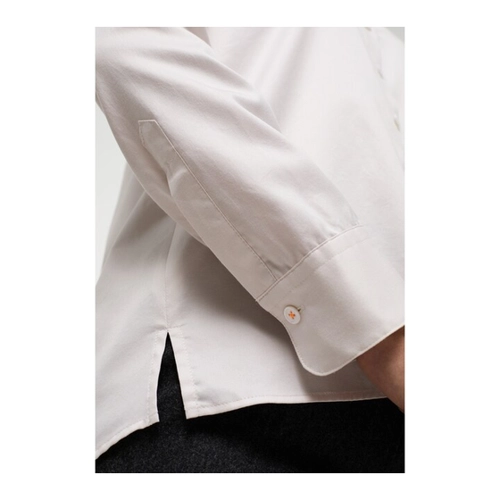 Bild von Soft Luxury Shirt Bluse in sand unifarben