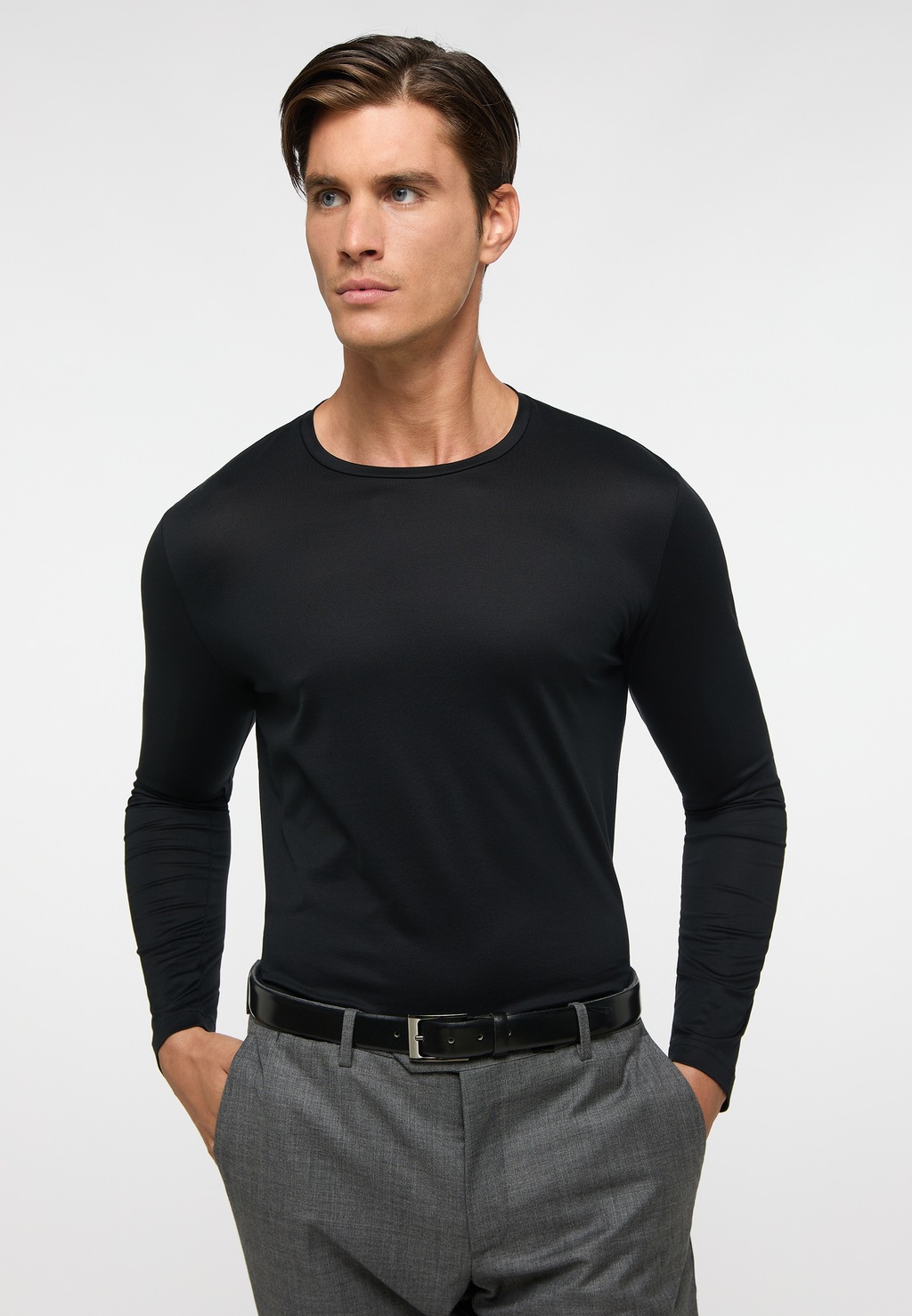 Bild von Eterna Langarmshirt, antailliert