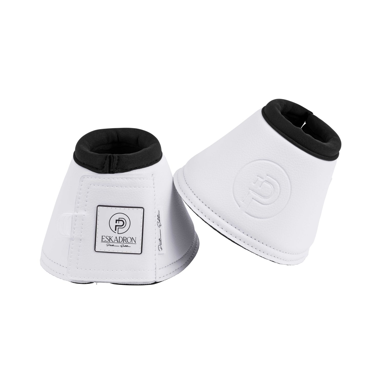 Bild von Eskadron Sprungglocken FAUX LEATHER Platinum 24 white M