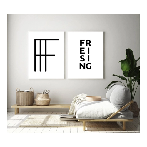 Bild von Premium Poster Stadt FREISING (EAN: 4062454122949)