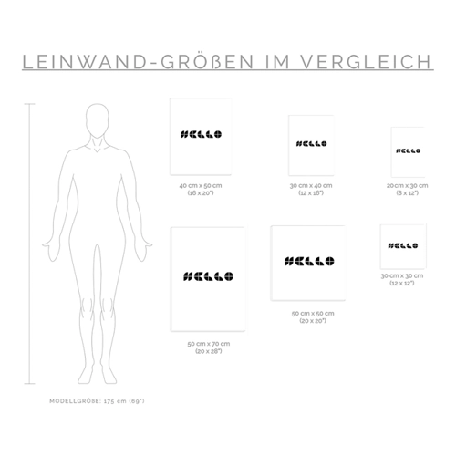 Bild von Stylisches Leinwandbild für moderne Räume