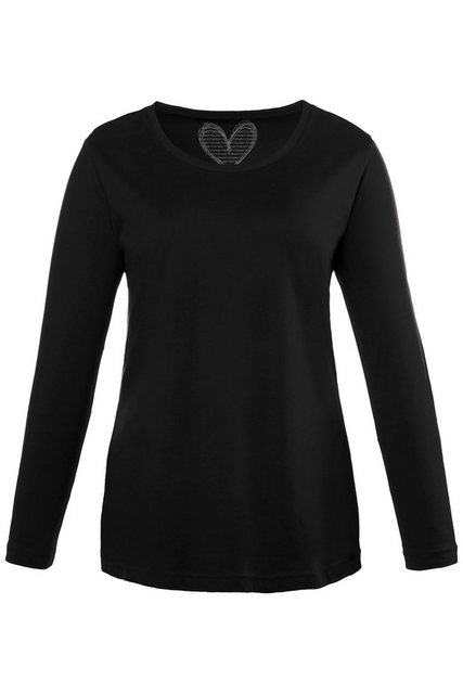 Bild von Große Größen Shirt, Damen, schwarz, Größe: 42/44, Baumwolle, Ulla Popken