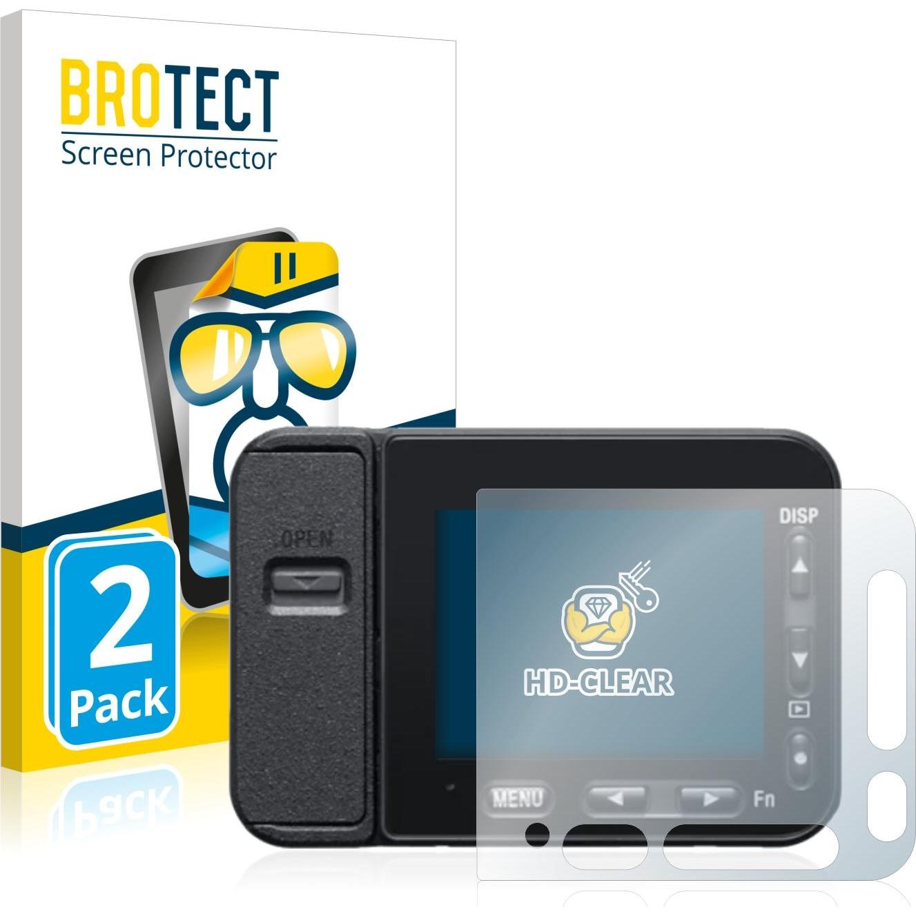 Bild von BROTECT Schutzfolie Displayschutz Klar (Displayschutz), Kameraschutz, Transparent