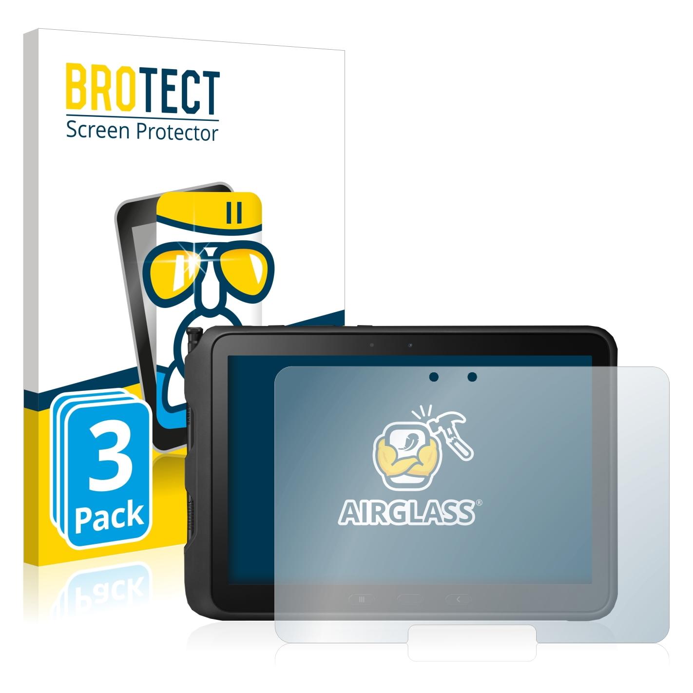 Bild von BROTECT AirGlass Panzerglasfolie (3 Stück, Galaxy Tab Active Pro), Tablet Schutzfolie