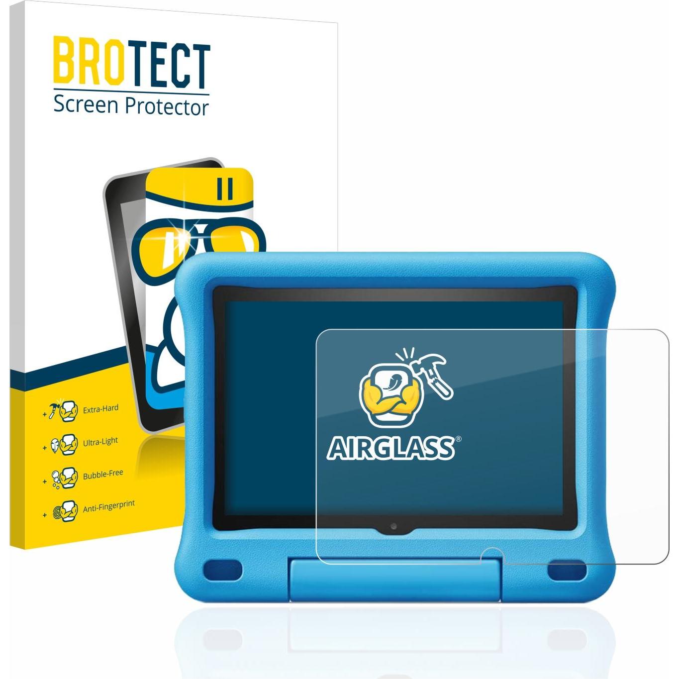 Bild von BROTECT AirGlass Panzerglasfolie (1 Stück, Fire HD 8 Kids Edition (2020)), Tablet Schutzfolie