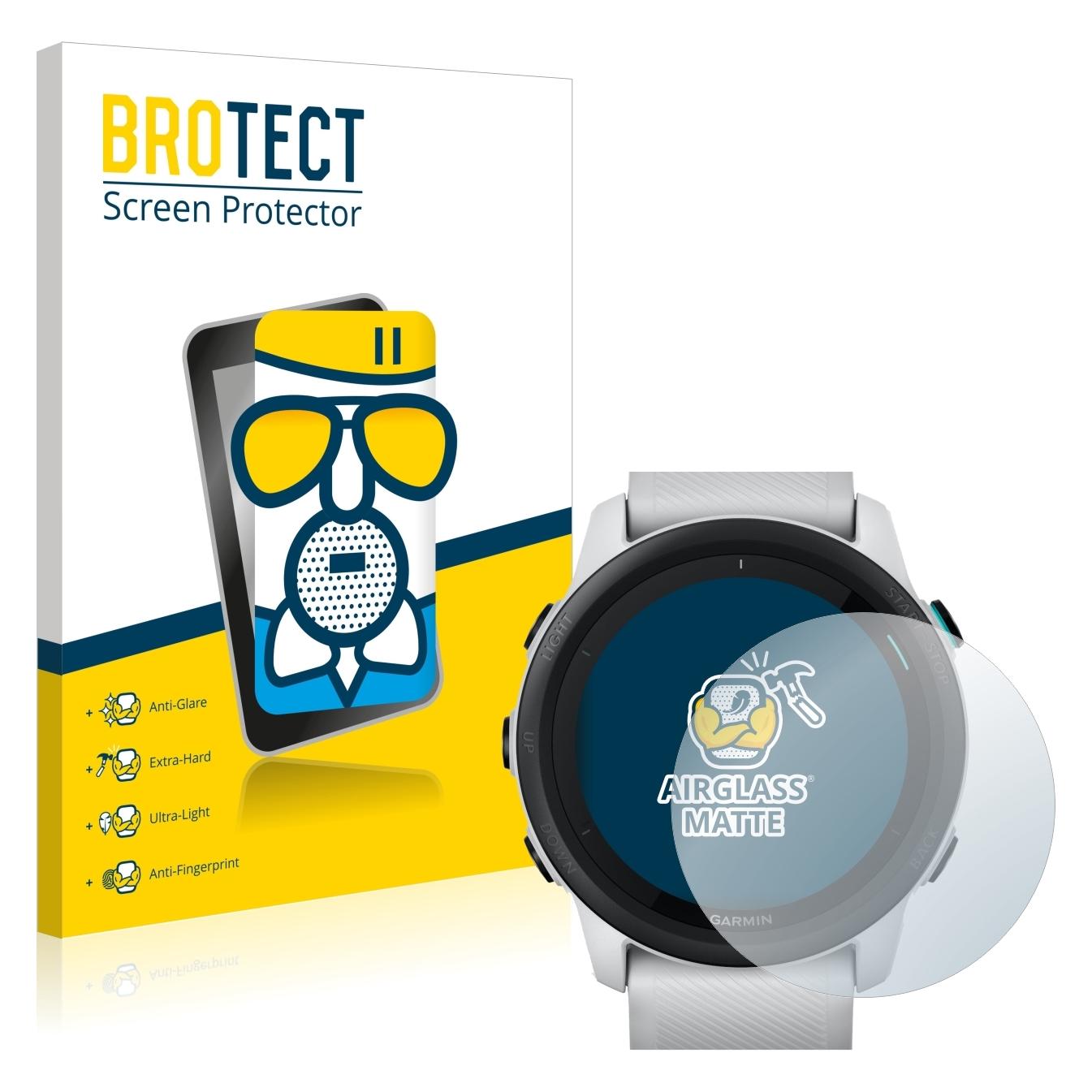 Bild von BROTECT AirGlass Panzerglasfolie Matt, Smartwatch Schutzfolie, Grau