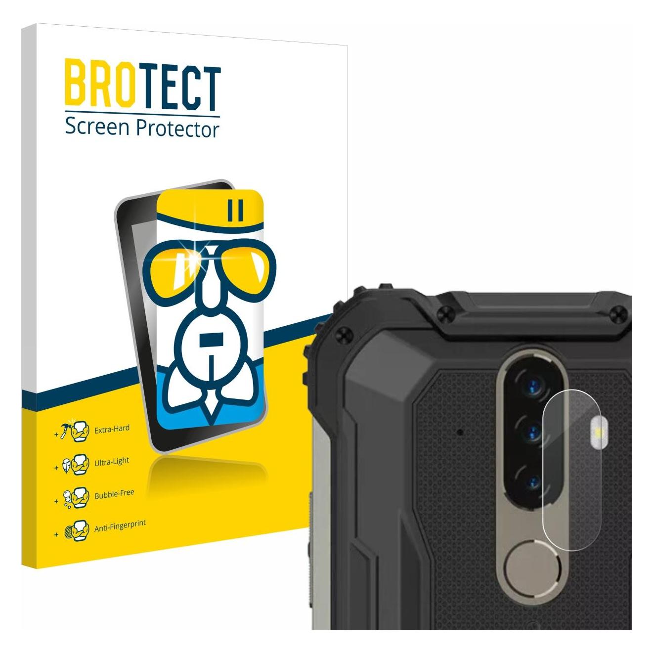 Bild von BROTECT AirGlass Panzerglasfolie (1 Stück, Doogee S58 Pro), Smartphone Schutzfolie, Transparent