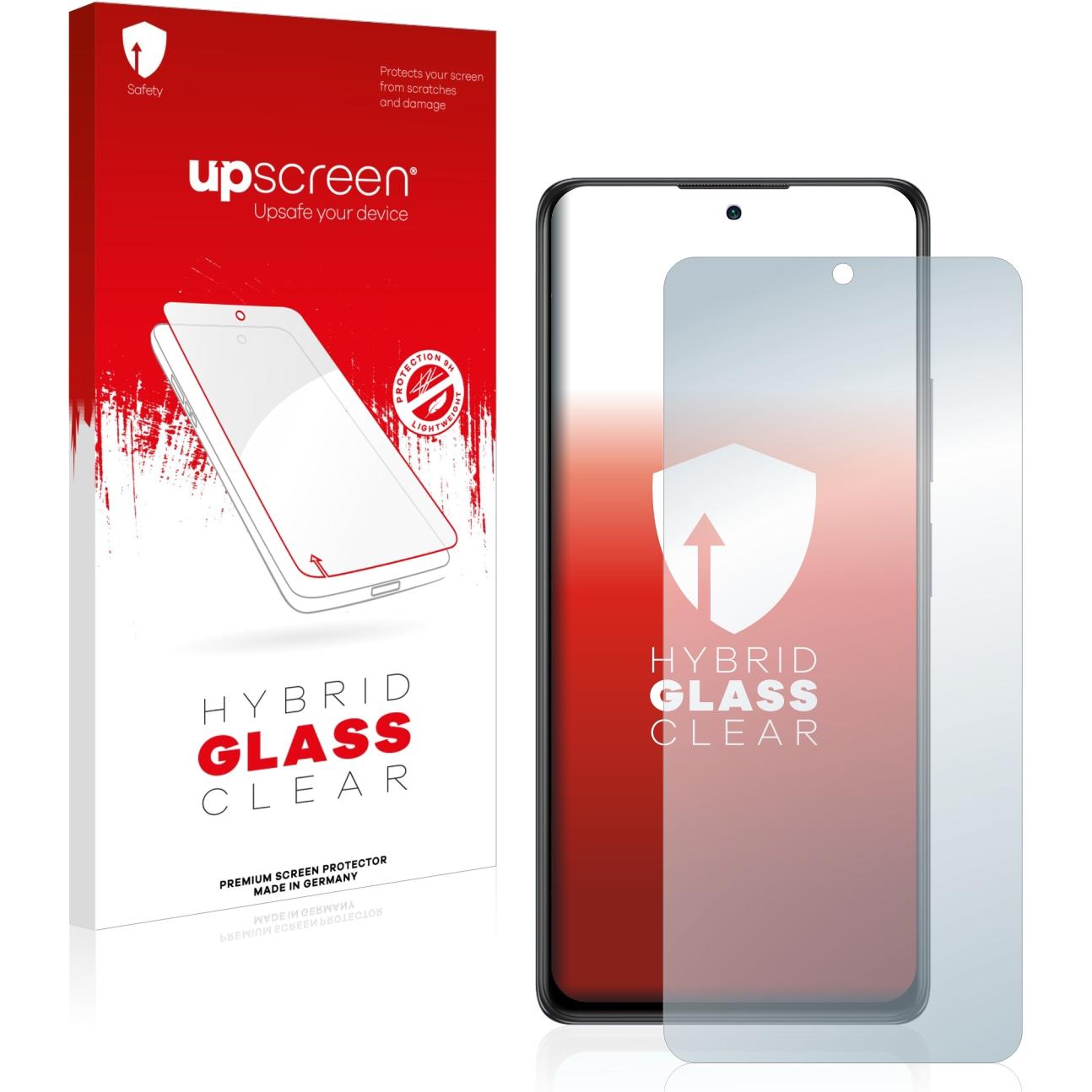 Bild von upscreen Scratch Shield Panzerglasfolie (1 Stück, Xiaomi Redmi Note 10 Pro), Smartphone Schutzfolie, Transparent