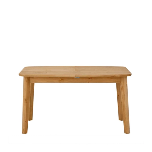 Bild von Ausziehbarer Holztisch aus Kiefer Massivholz im Landhausstil