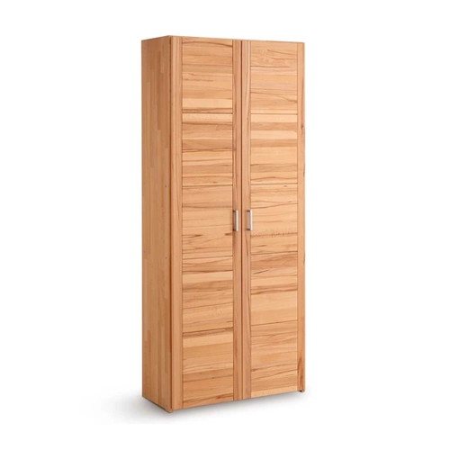 Bild von Aktenschrank Buche massiv geölt mit zwei Türen 80x186x33 cm - Ein Produkt-Check