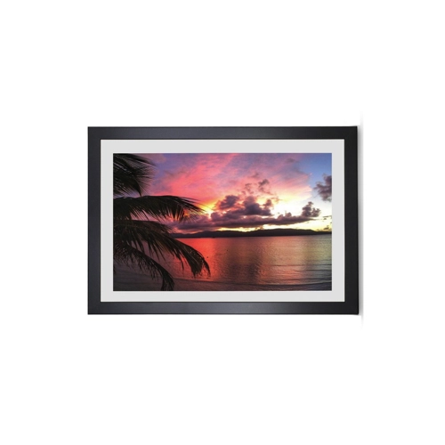 Bild von PCH[art] Bilderrahmen Rahmen New Alaya, schwarz, 10x15 bis 90x120 cm
