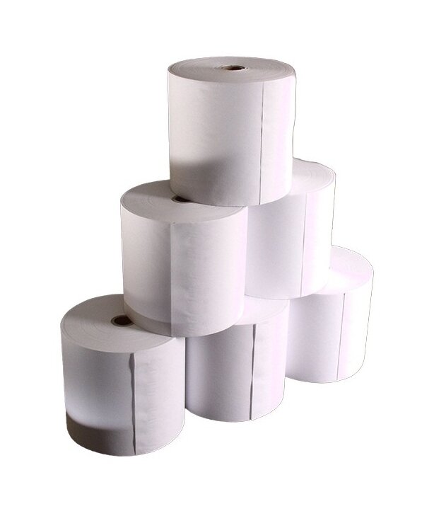 Bild von ARTDEV Kassenrolle - Normalpapier HF 44 80 12 (B/D/K), ca. 58m