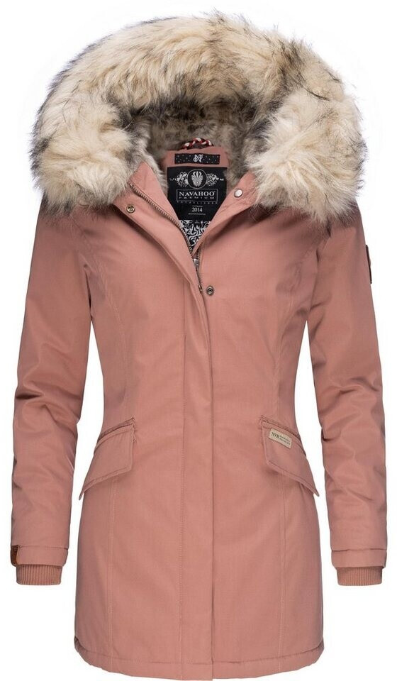 Bild von Navahoo Wintermantel Cristal stylischer Damen Winterparka mit Kunstfell-Kapuze