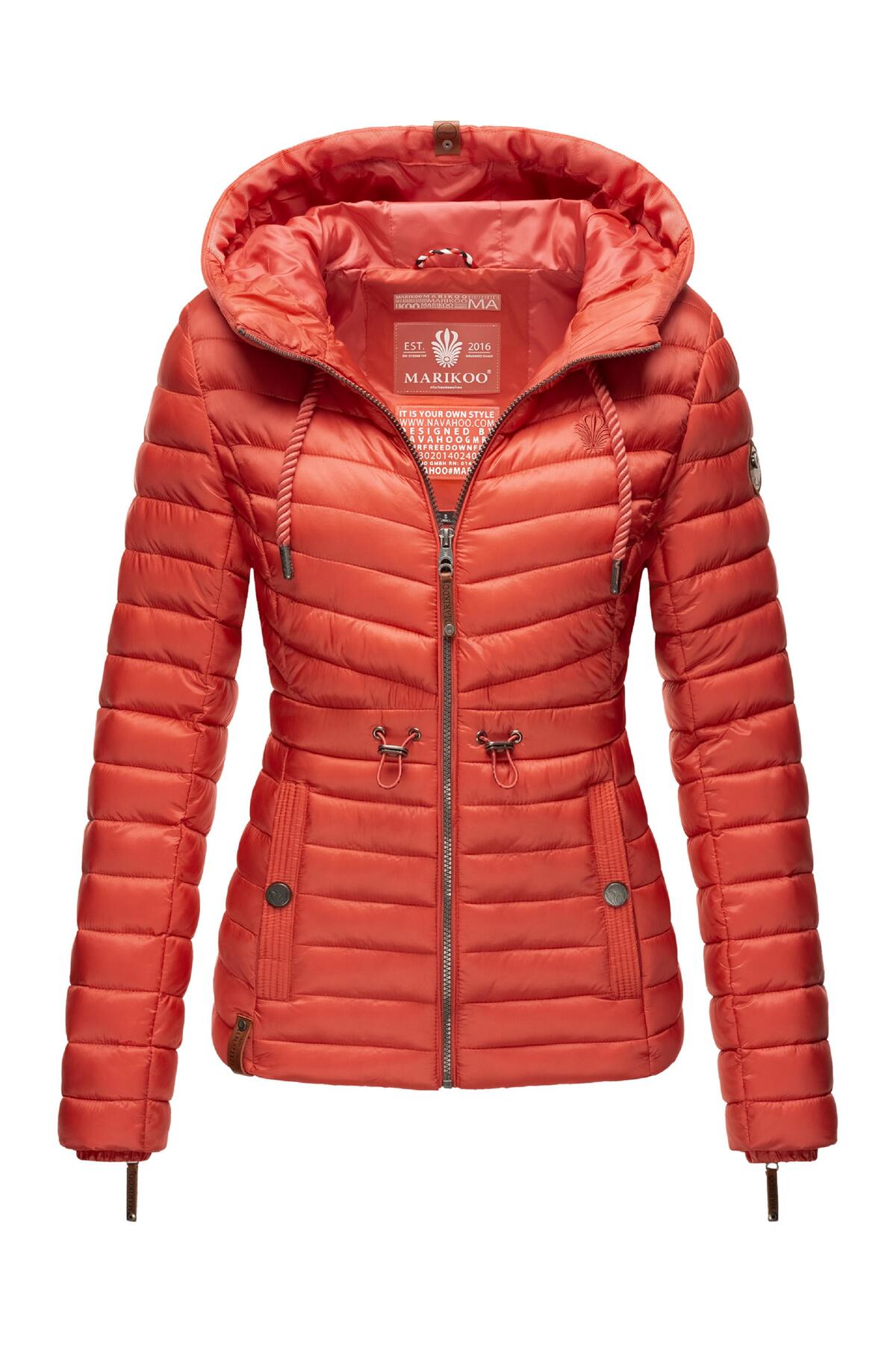 Bild von Marikoo Winterjacke Orange Basic für Damen - XS