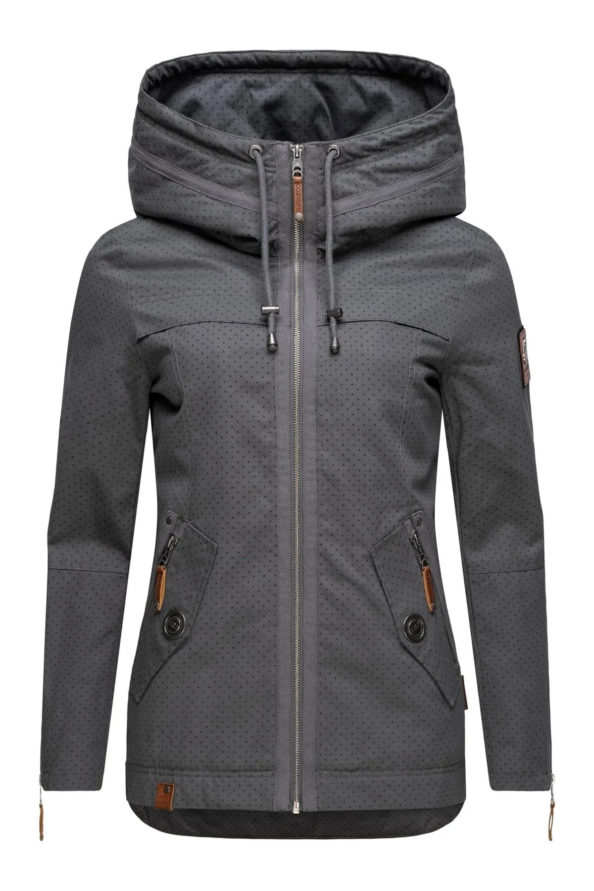Bild von Navahoo Winterjacke Grau Basic für Damen - M