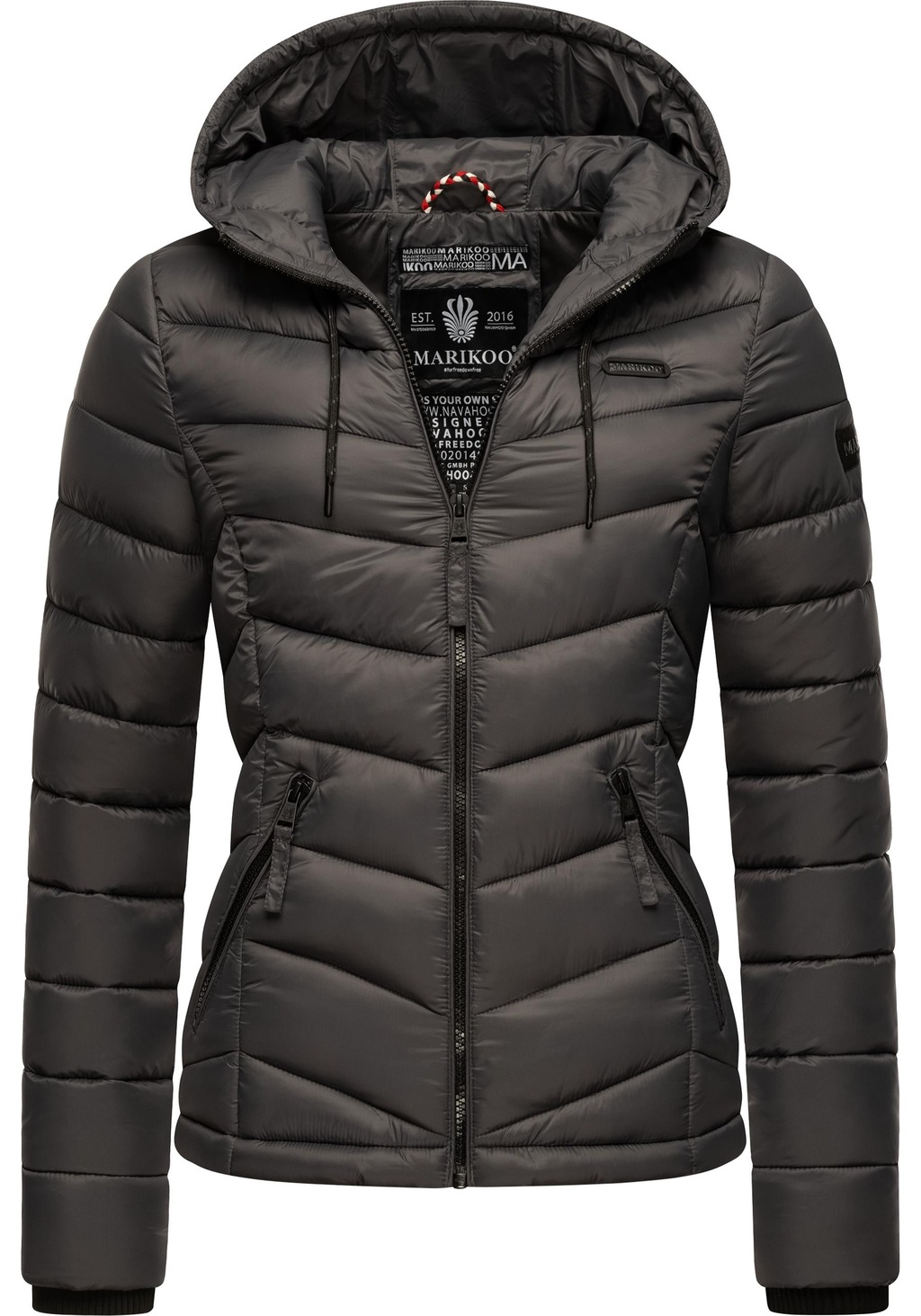 Bild von Marikoo Steppjacke "Kuala", mit Kapuze, ultraleichte Übergangsjacke mit Kapuze