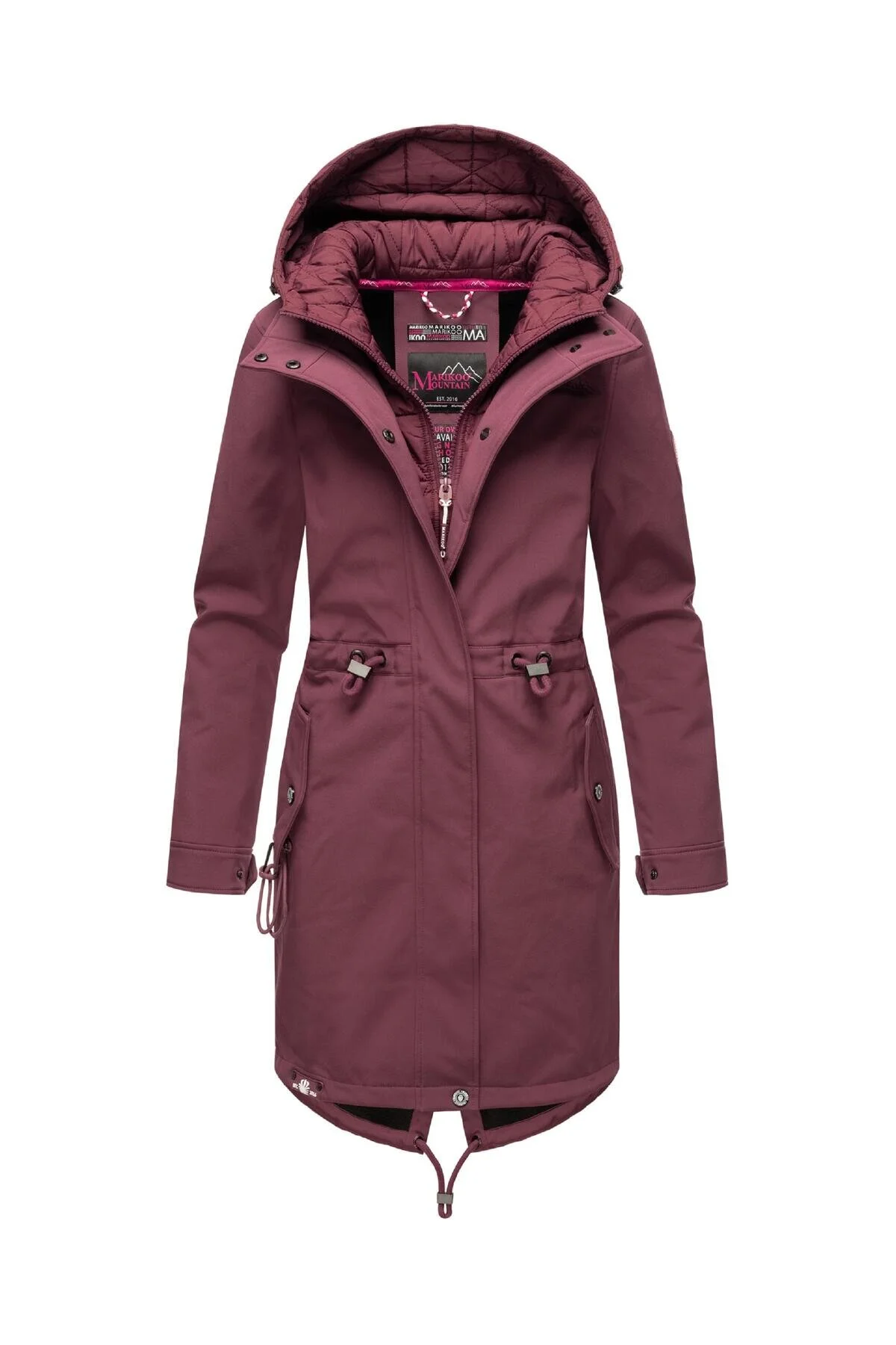 Bild von Marikoo Softshelljacke Mountain Presanella mit einem Doppelkragen