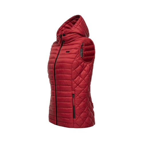Bild von Stylische Marikoo Pufferweste für Damen in Rot