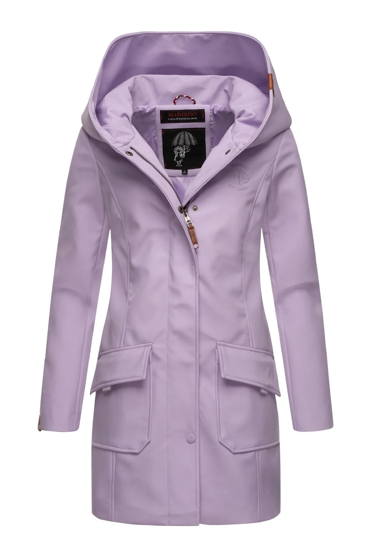 Bild von Marikoo Softshelljacke Mayleen mit großer Kapuze