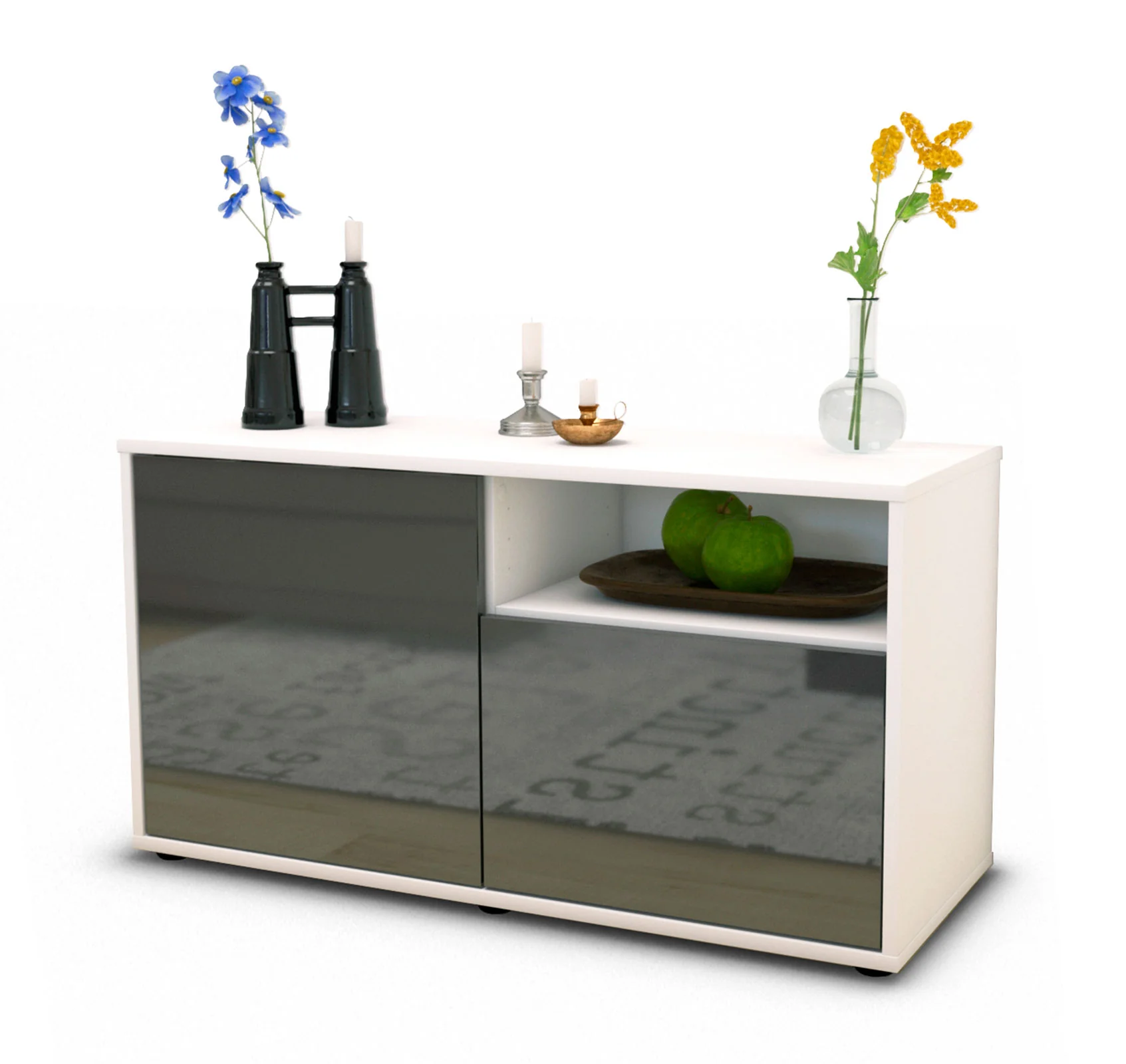 Bild von Lowboard Ajda, Grau (92x49x35cm)
