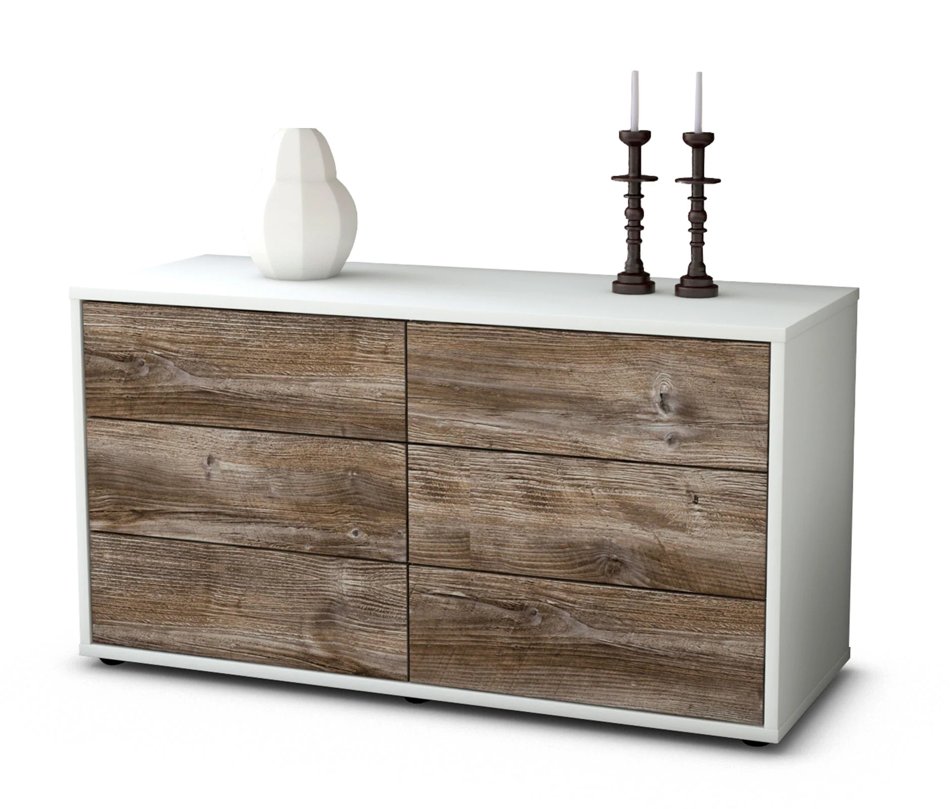 Bild von Lowboard Alfonsa, Treibholz (92x49x35cm)