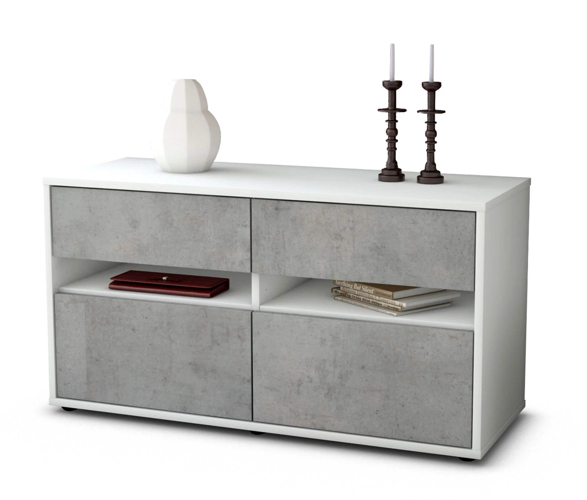 Bild von Lowboard Alice, Beton (92x49x35cm)