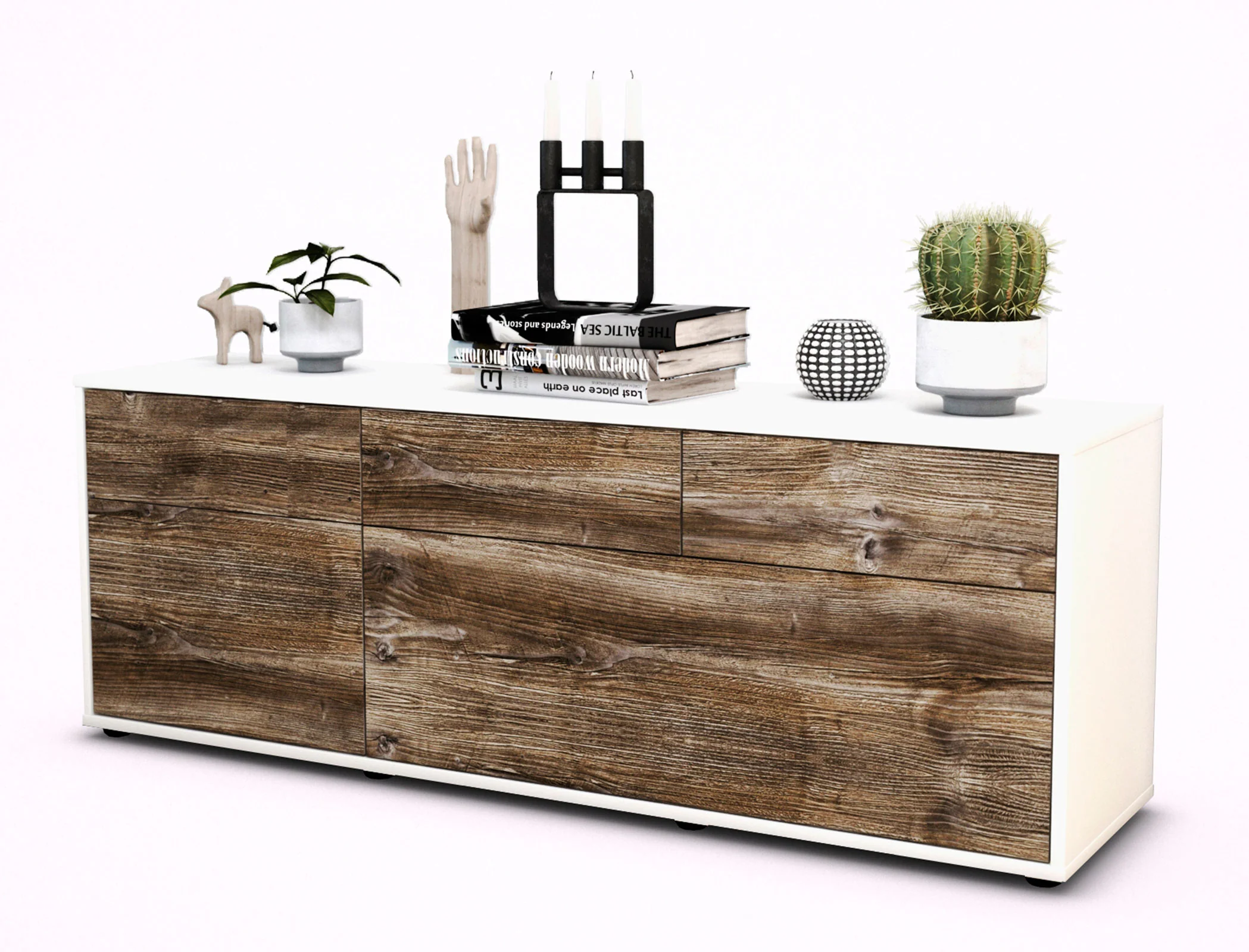 Bild von Lowboard Anna, Treibholz (136x49x35cm)