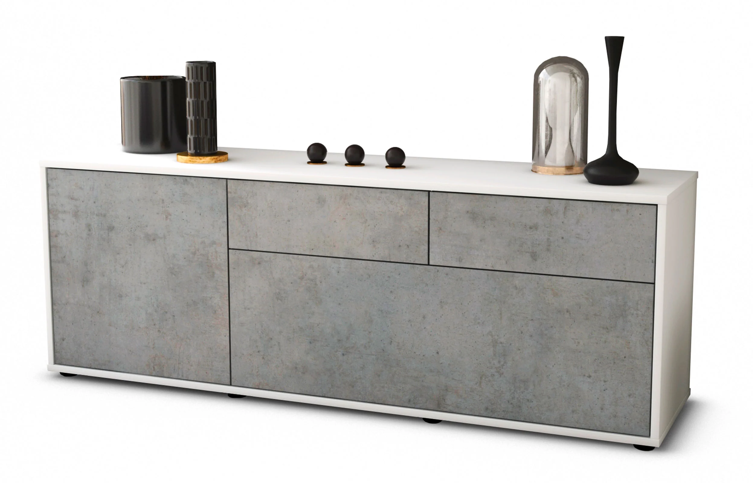 Bild von Lowboard Annabell, Beton (136x49x35cm)