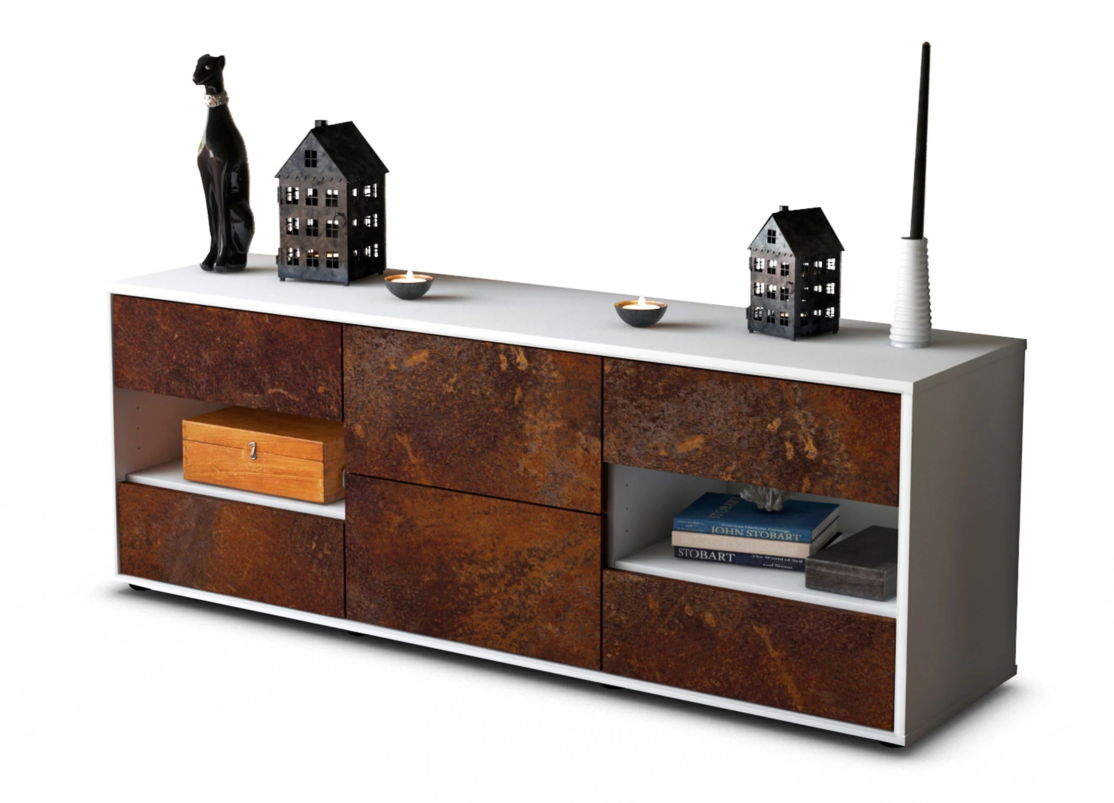 Bild von Lowboard Anni, Rost (136x49x35cm)