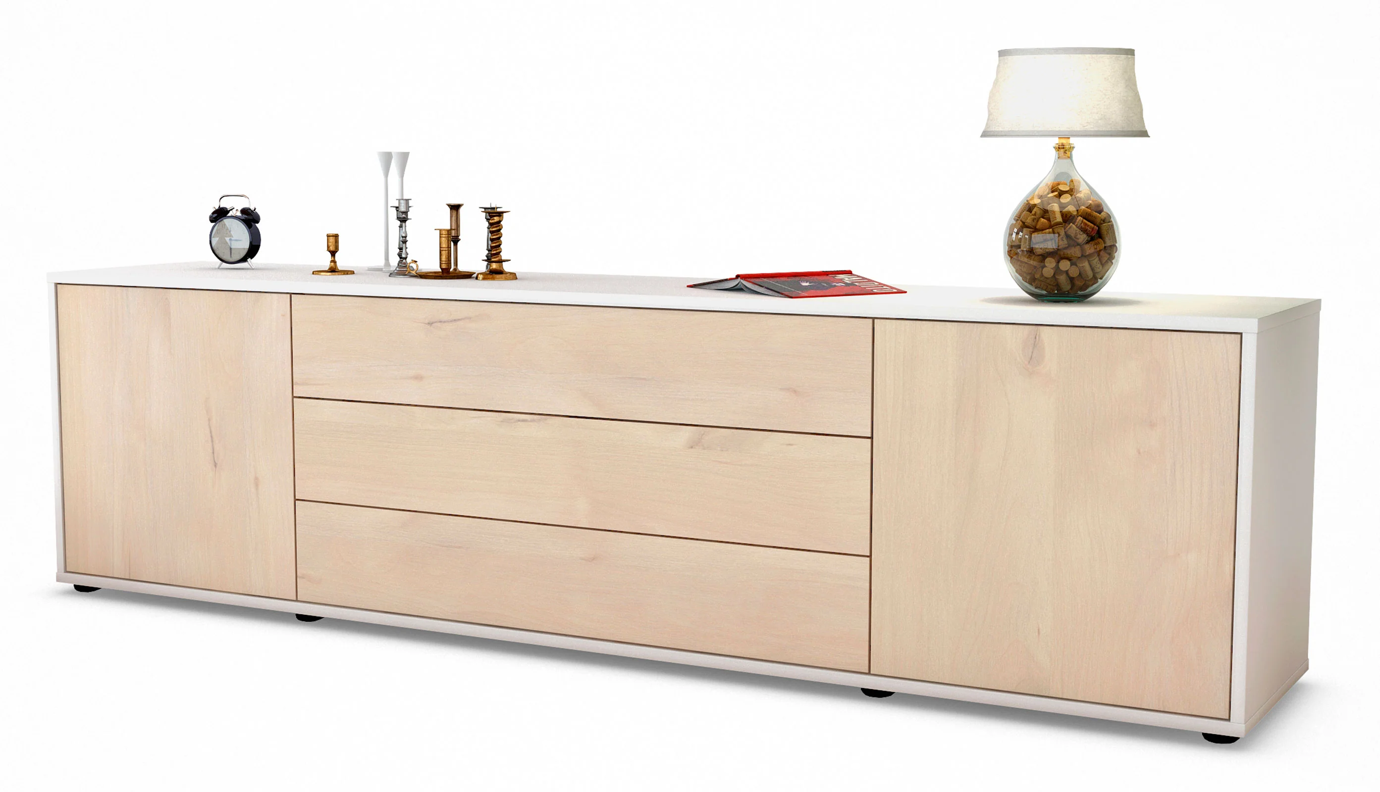 Bild von Lowboard Ariella, Zeder (180x49x35cm)