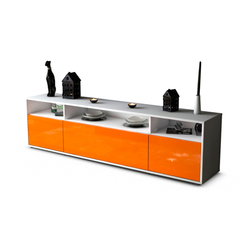 Bild von Lowboard Bianca in Orange – Eleganz für jeden Wohnraum