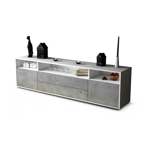 Bild von Lowboard Biancaneve in Betonoptik