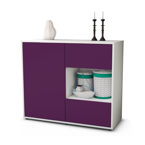 Bild von Sideboard Danica, Lila (92x79x35cm) – Vielseitige Kommode für Ihr Zuhause