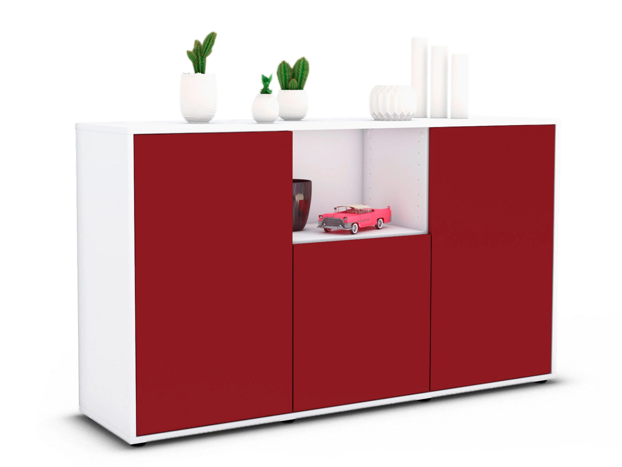 Bild von Sideboard Demetria, Bordeaux (136x79x35cm)