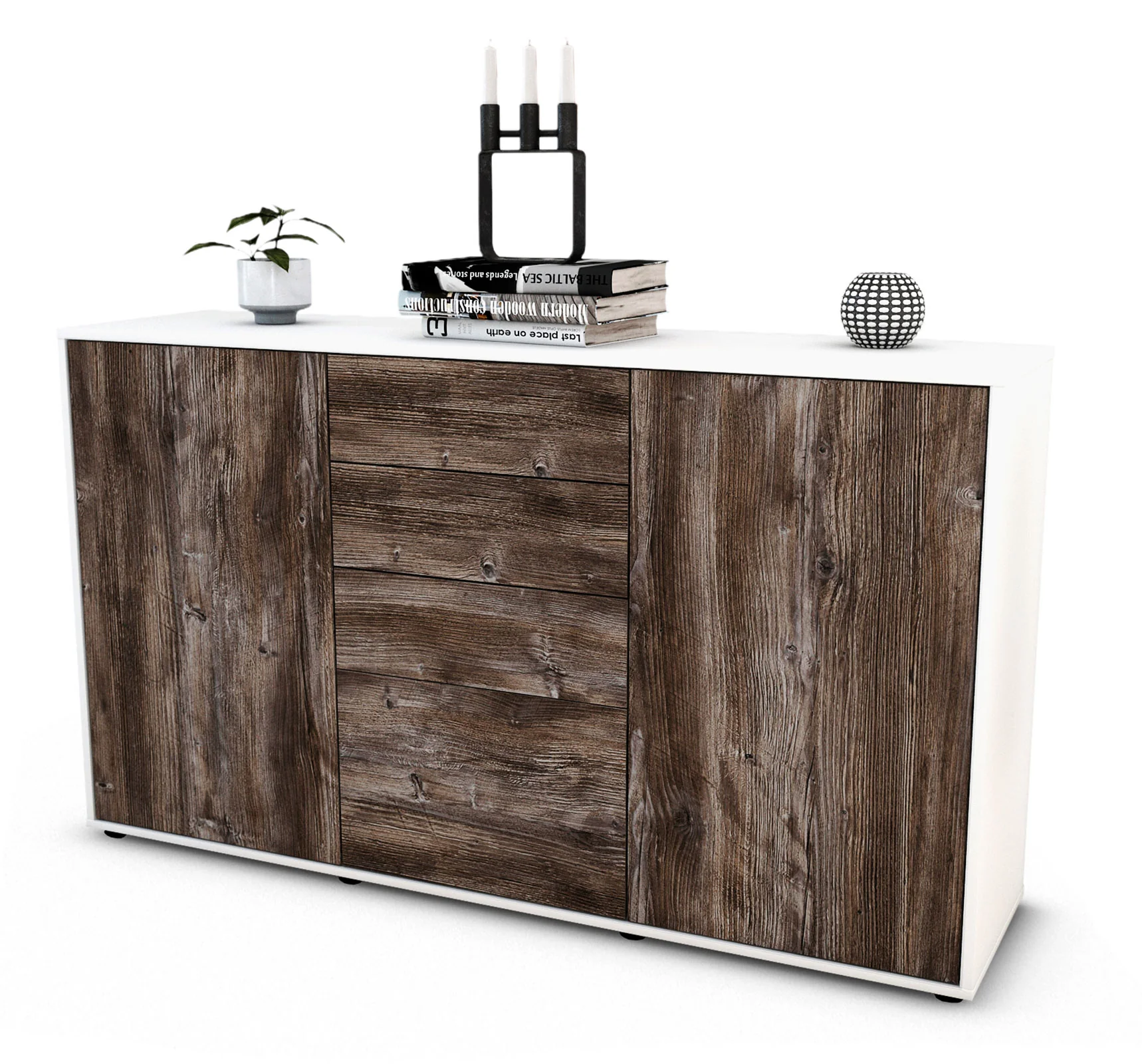 Bild von Sideboard Donatella, Treibholz (136x79x35cm)