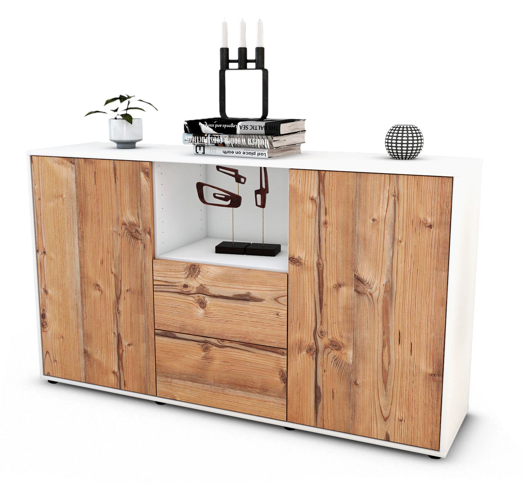 Bild von Sideboard Donika, Pinie (136x79x35cm)